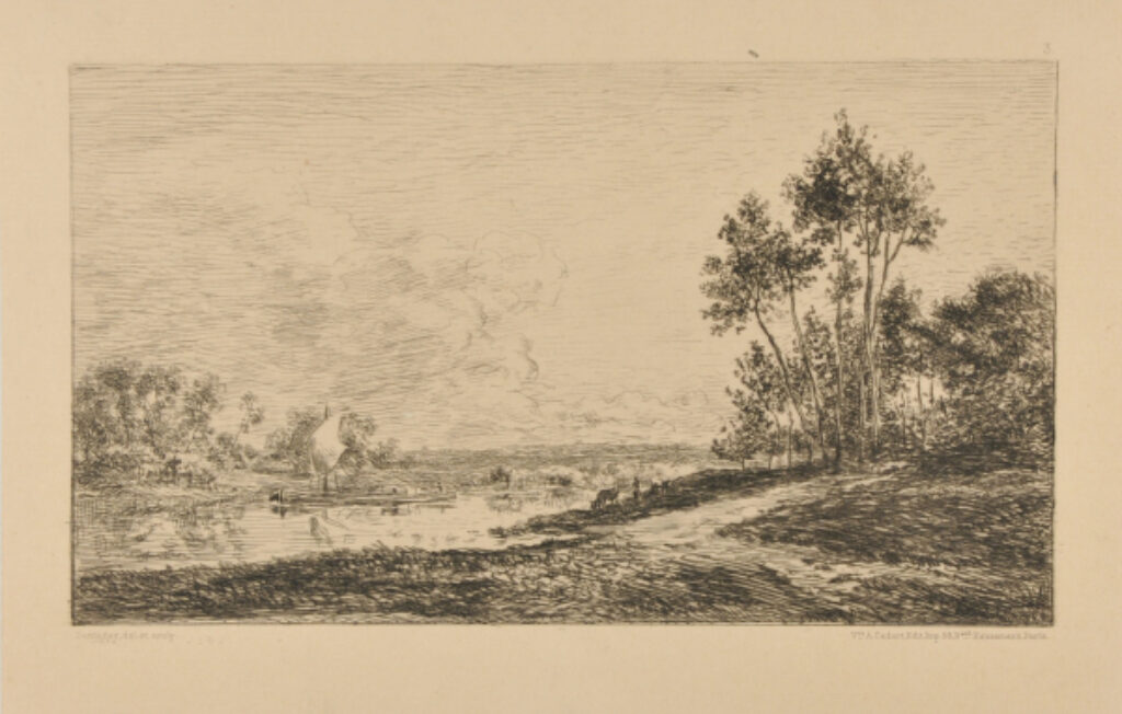 The Seine at Port-Maurin (Eure)