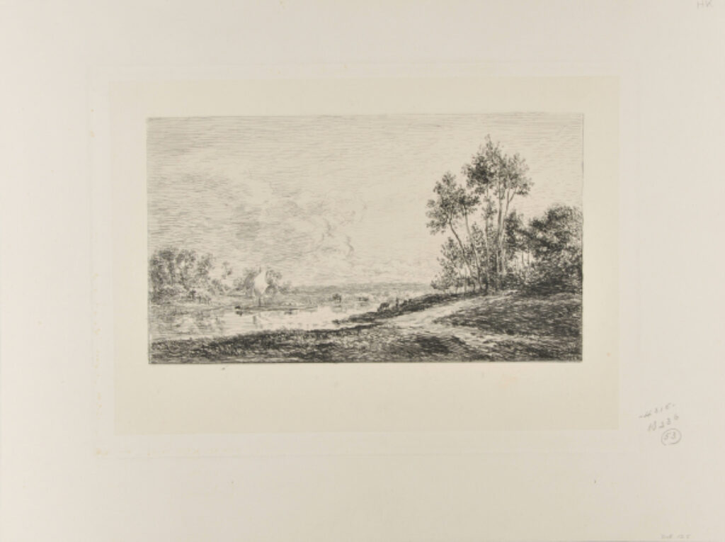 The Seine at Port-Maurin (Eure)