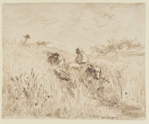 Sentier dans les blés