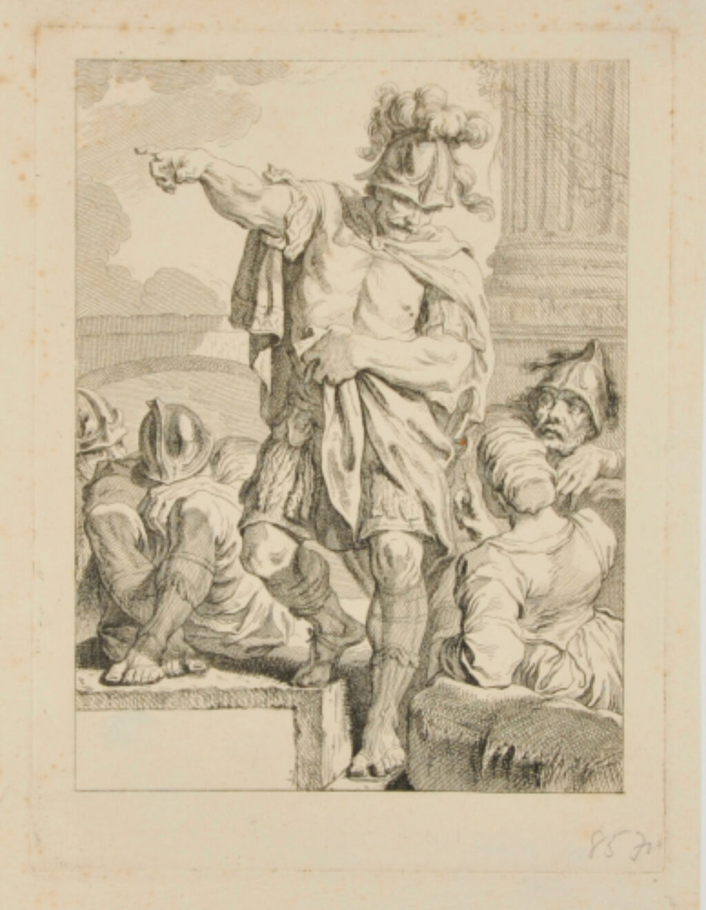 A Lasquenet, Standing and Pointing to the Left - Image 2