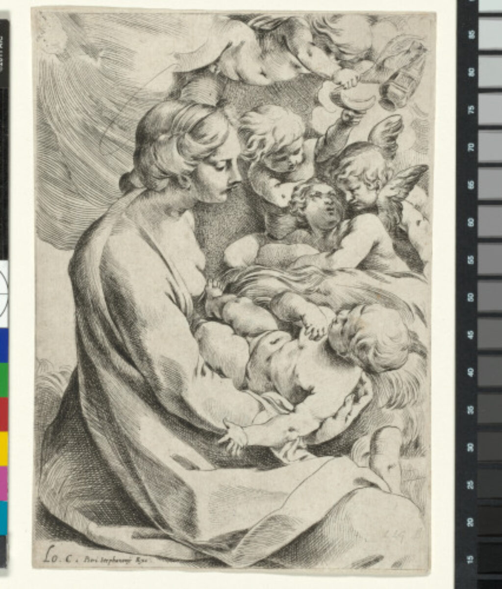 Madonna and Child with Angels - Image 1