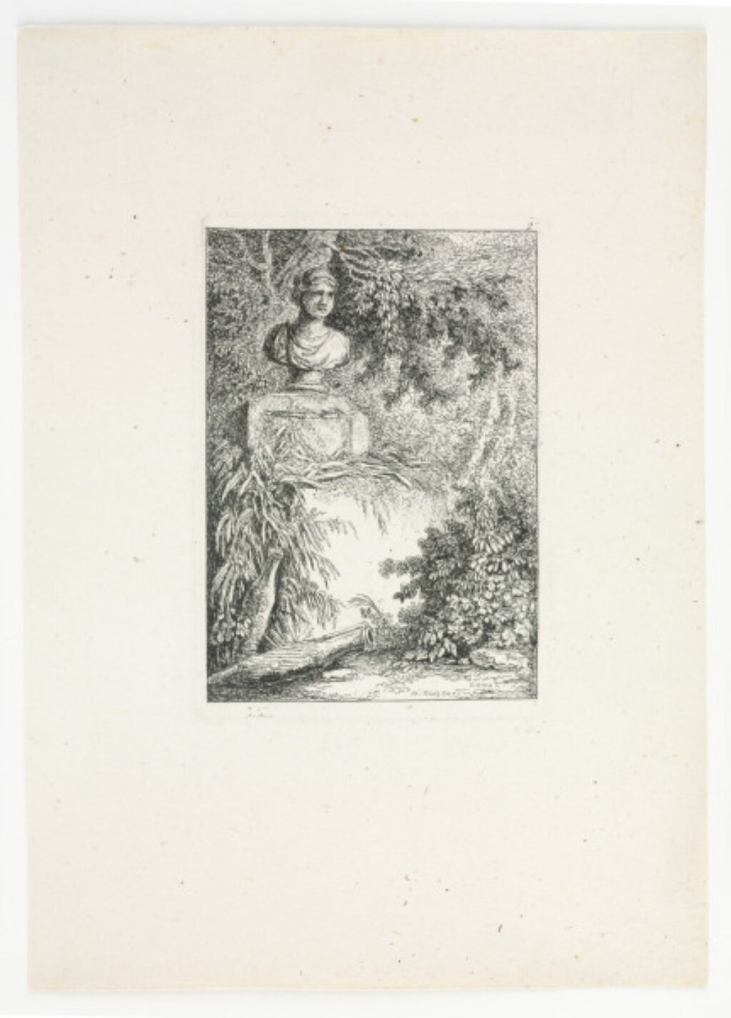 Plate 2 from the series “Les Soirées de Rome” - Image 2