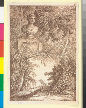 Plate 2 from the series “Les Soirées de Rome”