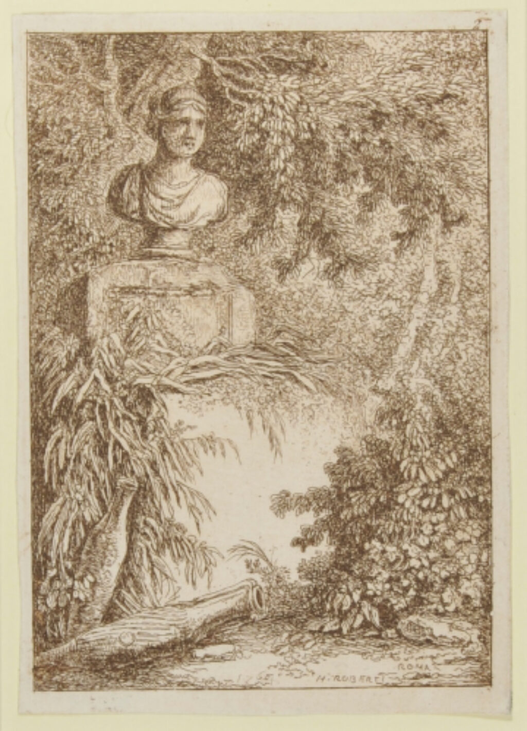 Plate 2 from the series “Les Soirées de Rome” - Image 2