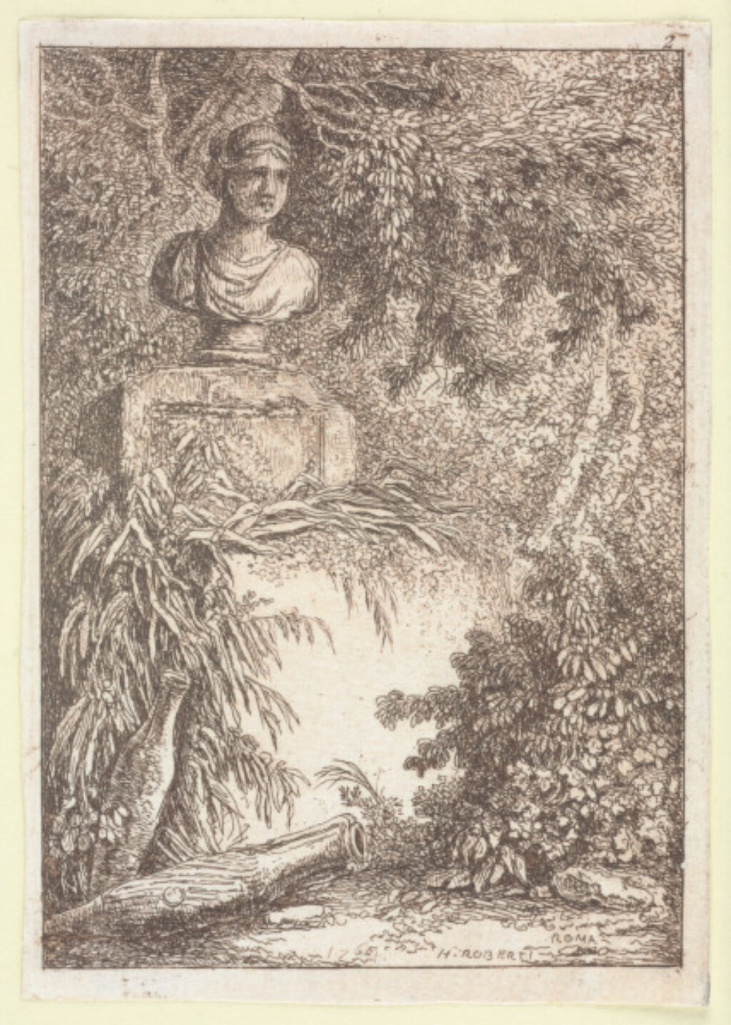 Plate 2 from the series “Les Soirées de Rome” - Image 3