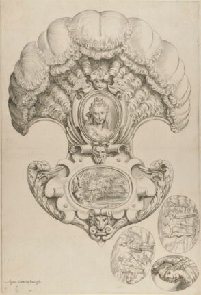 A Headpiece in the Form of a Fan