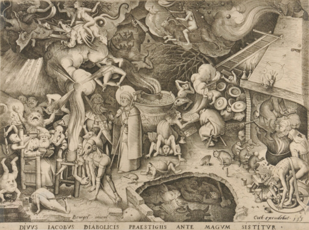 St. Jacob and the Magician Hermogenes