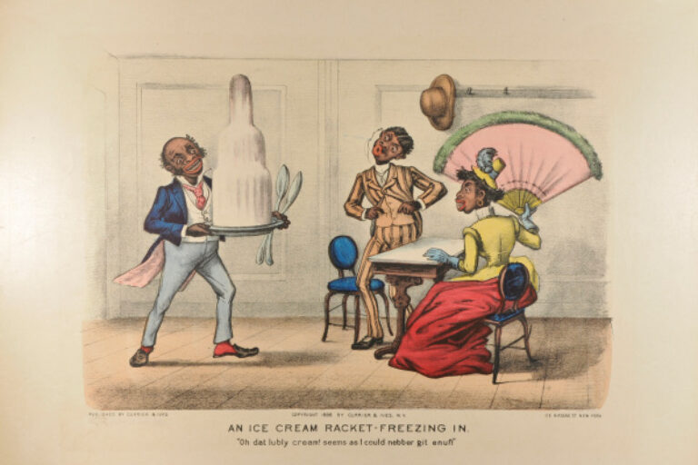 AN ICE CREAM RACKET - FREEZING IN