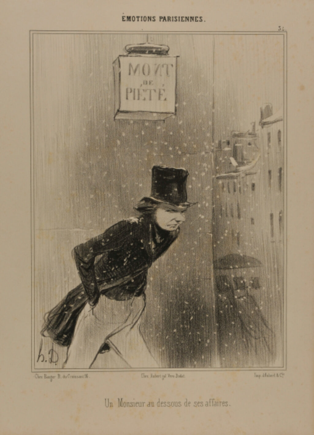 Un Monsieur au dessous de ses affaires