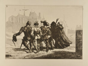 Ils s’en allaient, dodelinant de la tête et baryonant de cul (Rabelais)