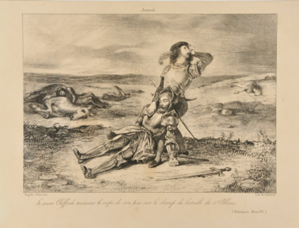 Le jeune Clifford trouvant le corps de son père