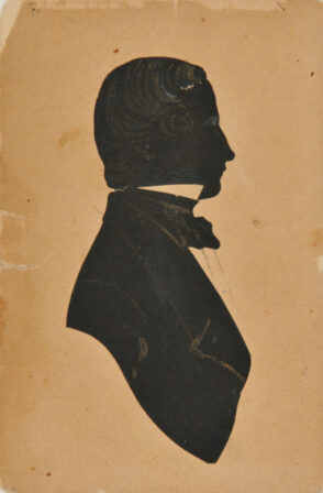 Silhouette of Thomas Riggs