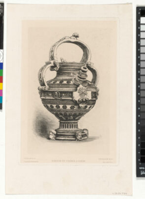 Biberon en faience d’oiron