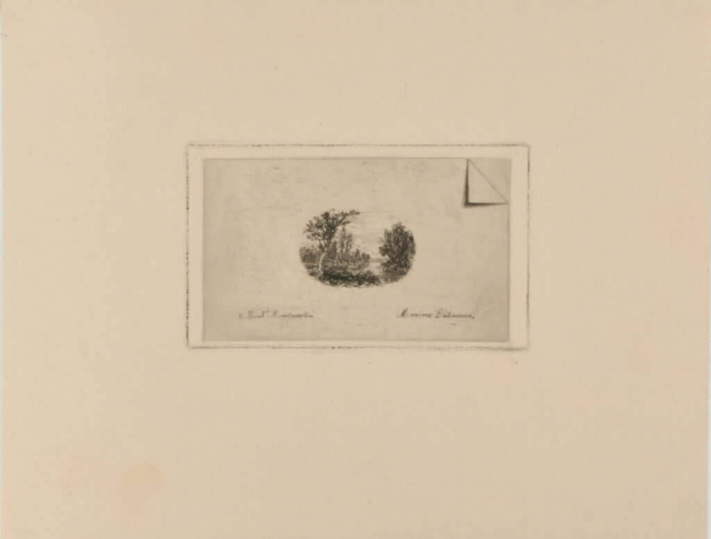 Address Card for Maxime Lalanne