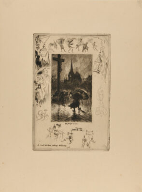 Le Bruit de deux sabots trainant…