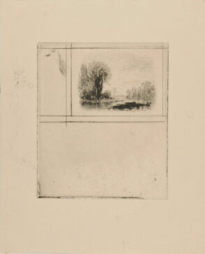 River scene, with a small boat