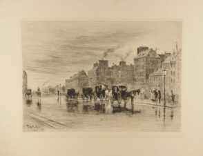 Winter Morning on the Quai de l’Hôtel-Dieu