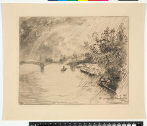 Vue du Pont des Saints-Pères