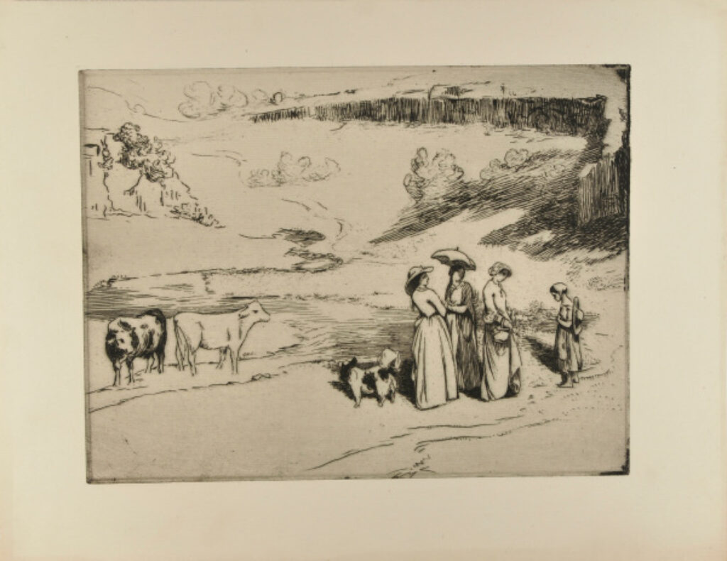 Les Demoiselles de Village