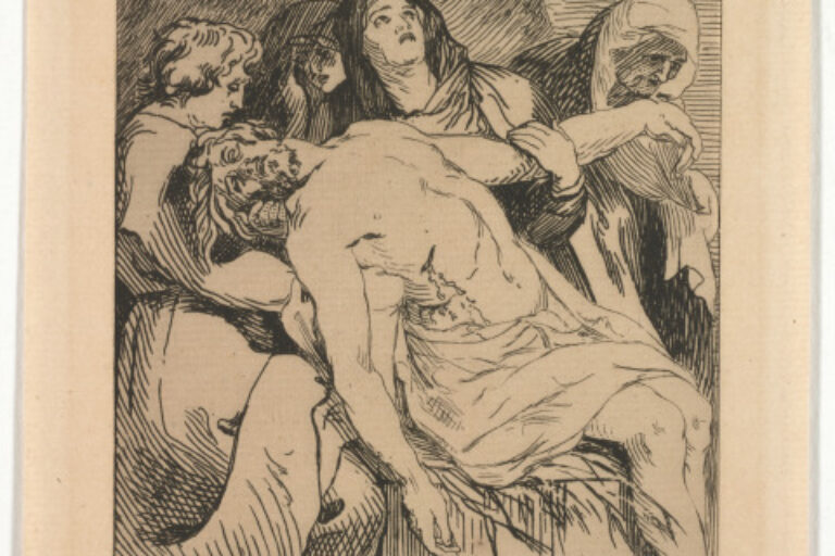 CHRIST MOURNED BY THE HOLY WOMEN