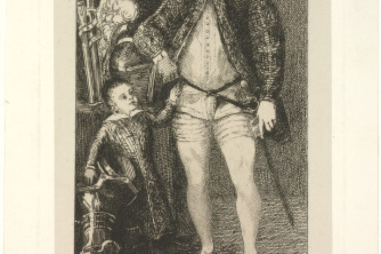 THE DUKE OF URBINO AND HIS SON