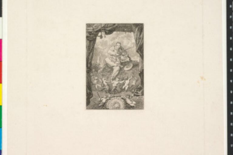 FRONTISPIECE FOR THE BOOK "THÉODORE DE BANVILLE, ODES FUNAMBULESQUES (PARIS: POULET-MALASSIS ET DE BROISE, 1857)"