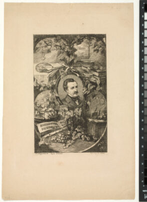 Frontispiece for the book “Oeuvres nouvelles de Champfleury: Les amis de la nature (Paris: Poulet-Malassis et De Broise, 1859)