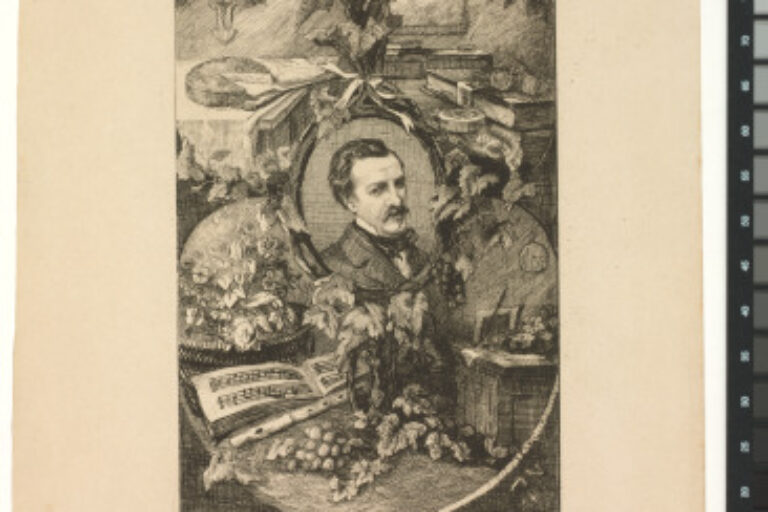 FRONTISPIECE FOR THE BOOK "OEUVRES NOUVELLES DE CHAMPFLEURY: LES AMIS DE LA NATURE (PARIS: POULET-MALASSIS ET DE BROISE, 1859)