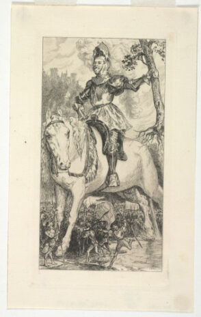 La Jument se laschant le ventre