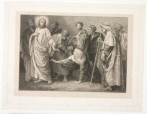 Jésus geurit une femme