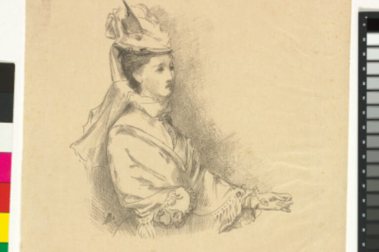 STUDY OF A YOUNG WOMAN
