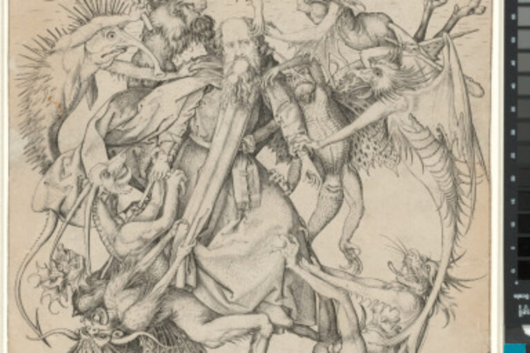 SAINT ANTHONY TORMENTED BY DEMONS