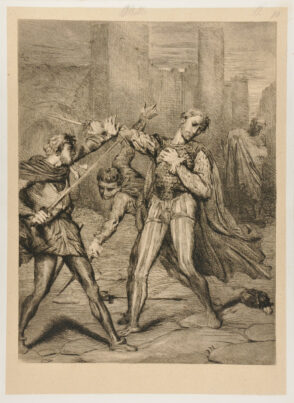 “Villain, thou diest.” (Act V, Scene I) from “Othello”