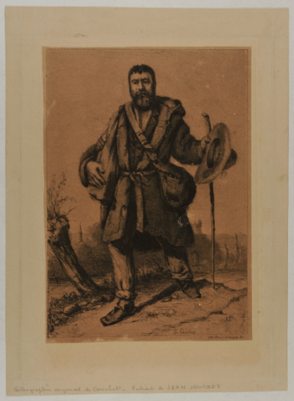 The Apostle Jean Journet Setting Off for the Conquest of Universal Harmony