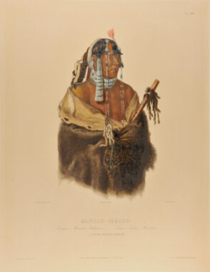 Mandeh-Pahchu A Young Mandan Indian