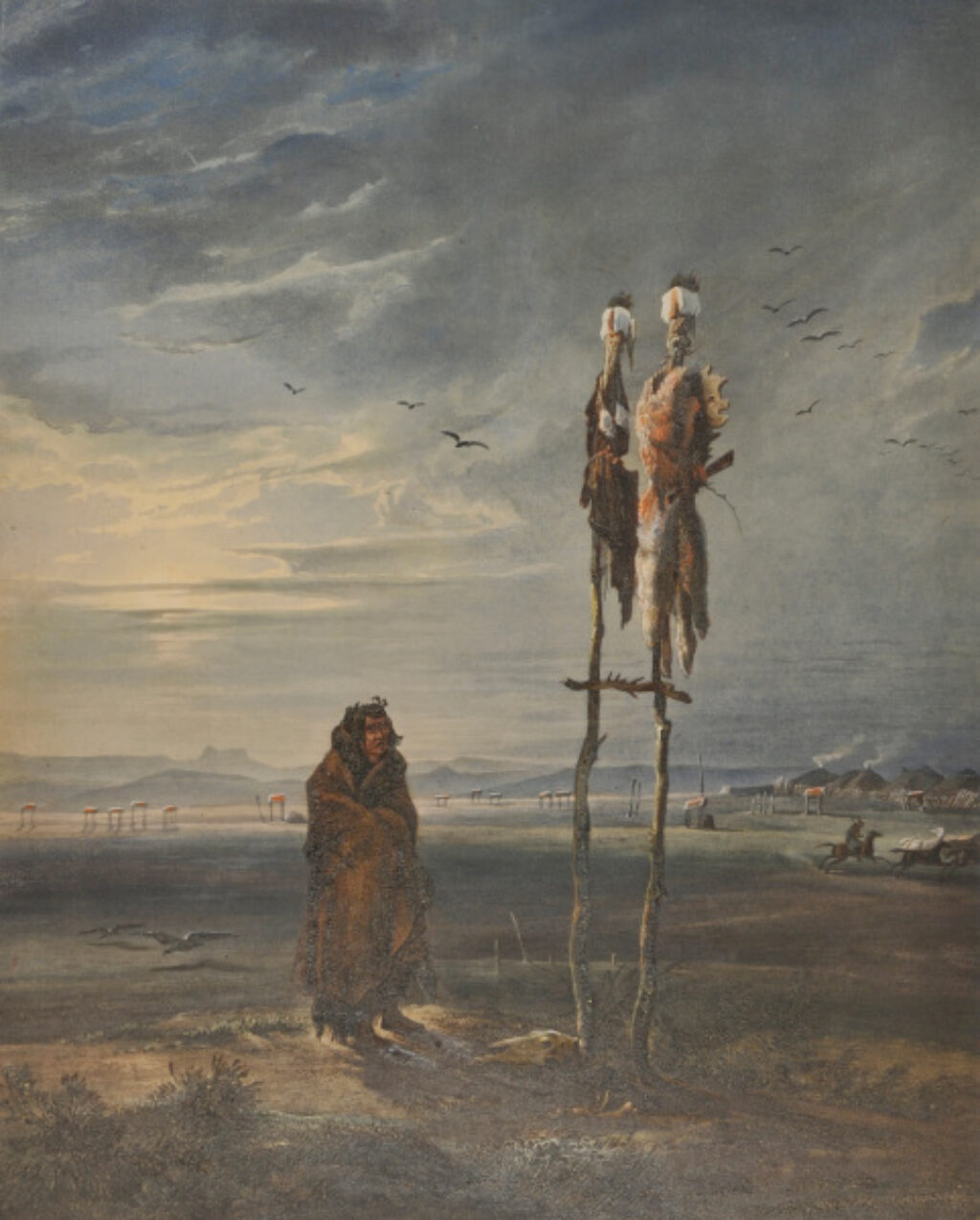 Idoles des Indiens Mandans