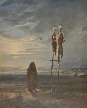 Idoles des Indiens Mandans