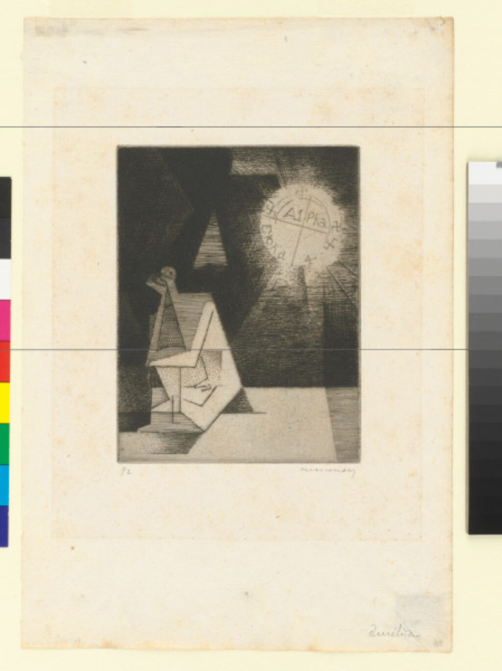 Plate 6 from the portfolio “Aurélia” - Image 1