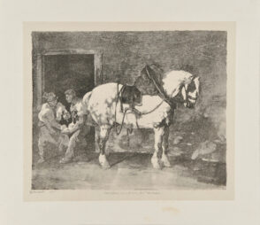 Cheval que l’on ferre