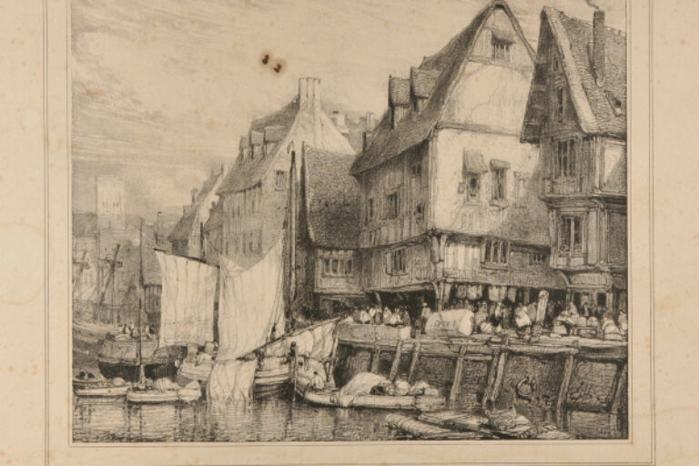 SOUVENIR OF BRITTANY (HORIZONTAL PLATE)