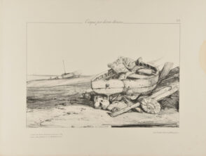Plate 6 from the series “Croquis par divers artistes”