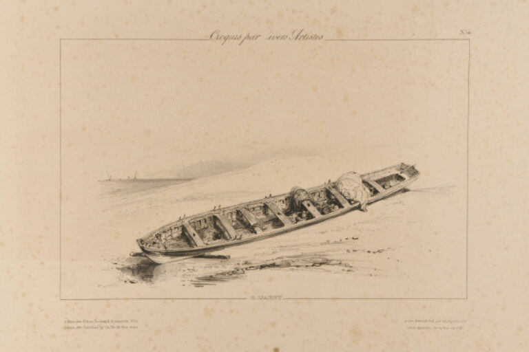 PLATE 14 FROM THE SERIES "CROQUIS PAR DIVERS ARTISTES"