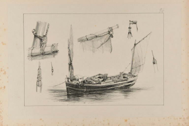 PLATE 54 FROM THE SERIES "CROQUIS PAR DIVERS ARTISTES"