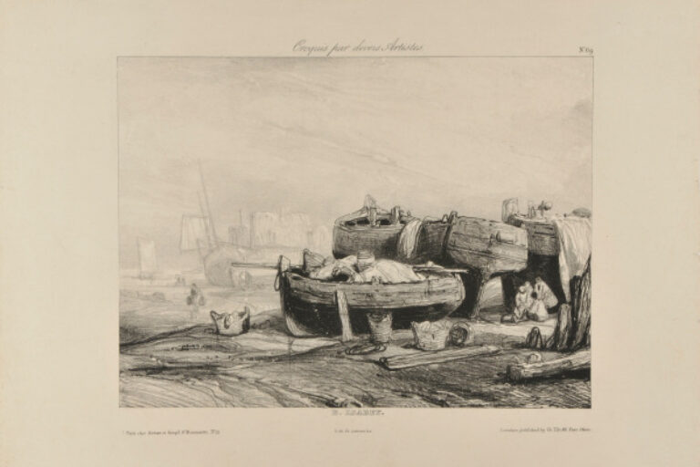 PLATE 69 FROM THE SERIES "CROQUIS PAR DIVERS ARTISTES"