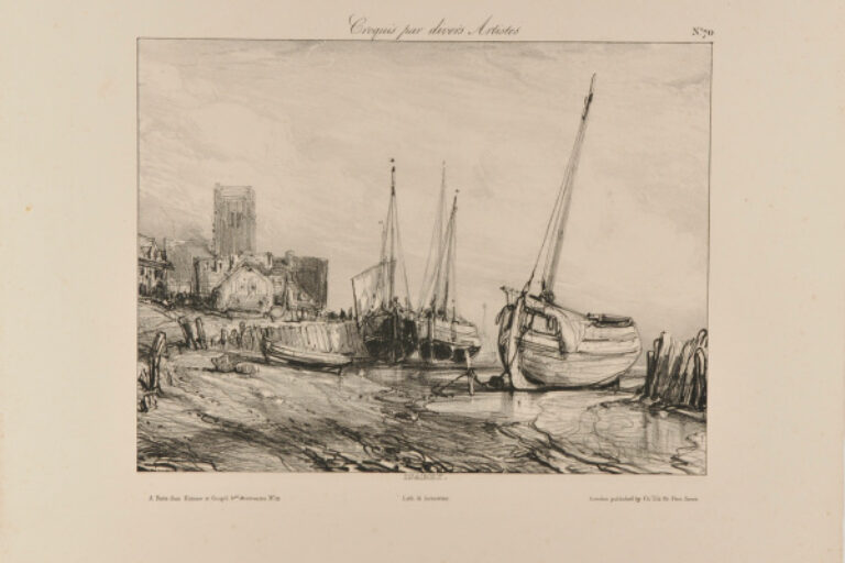PLATE 70 FROM THE SERIES "CROQUIS PAR DIVERS ARTISTES"
