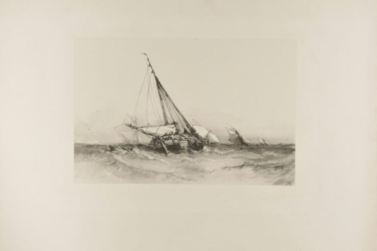 BOATS AT SEA