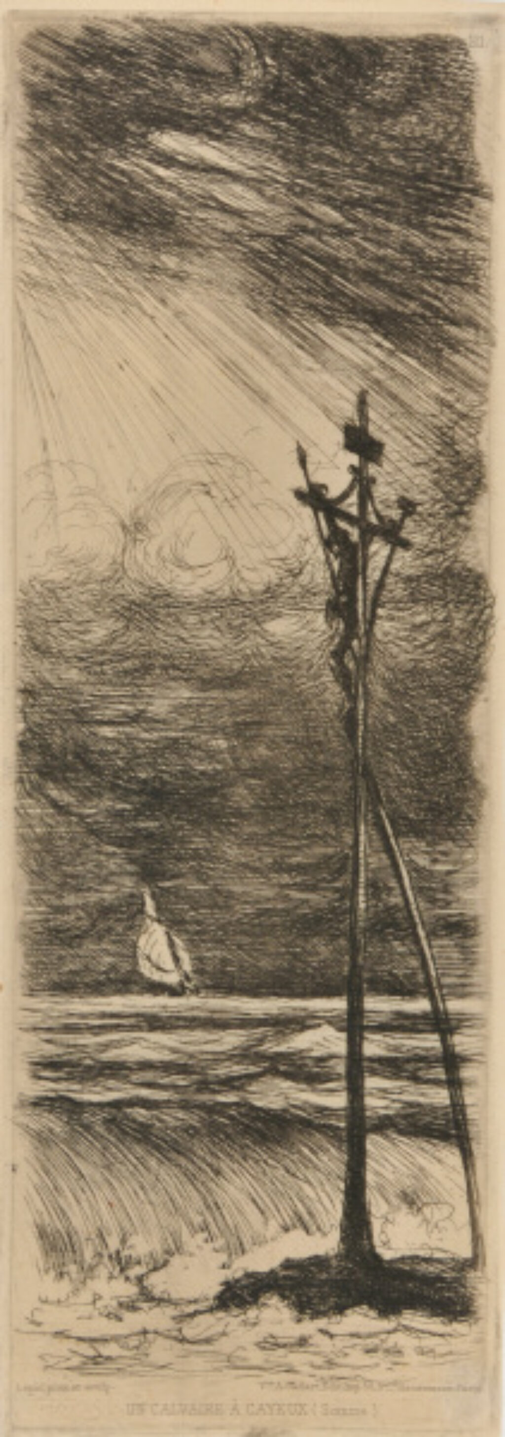 Un Calvaire à Cayeux (Somme)