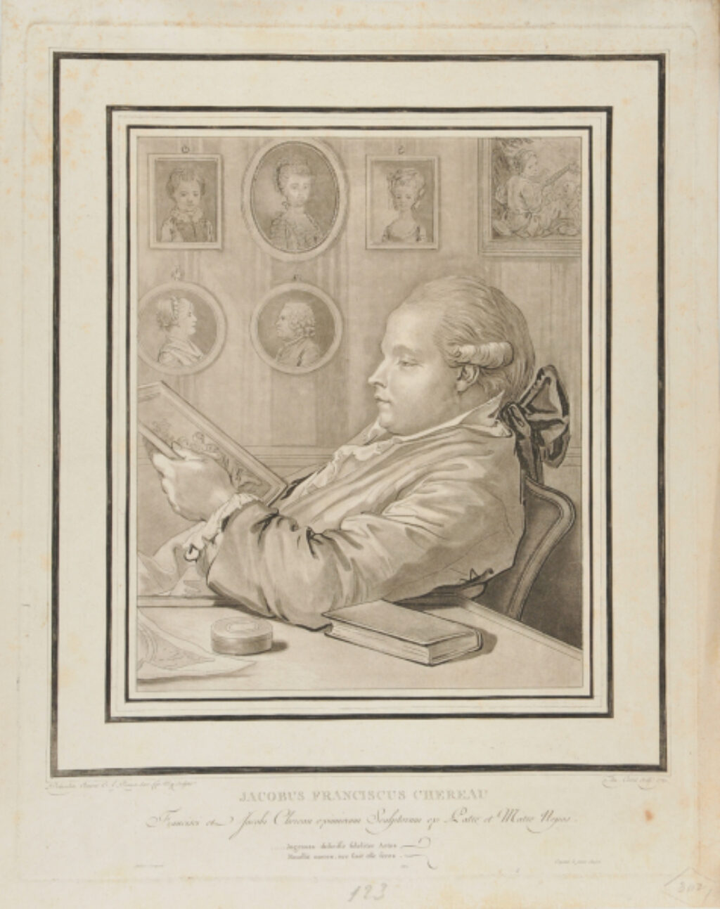 Jacobus Franciscus Chereau (Portrait of Jean-François Chereau) - Image 2