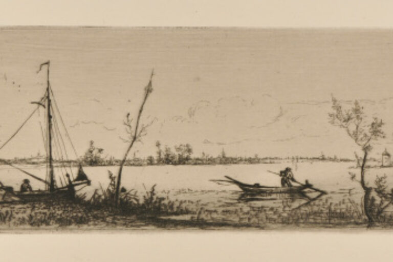 VIEW OF A RIVER, NO. 1