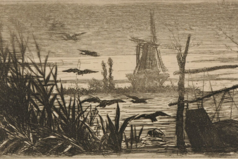 WINDMILL IN THE REEDS
